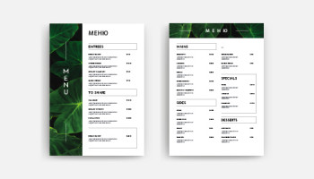 Надрукувати меню. Розробка дизайну і друк у поліграфії «PRINTSTUDIO»